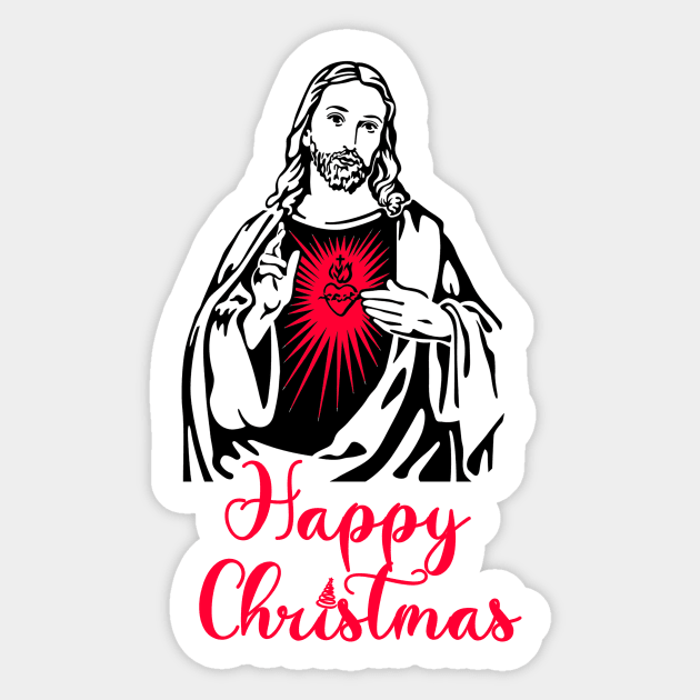 Christmas Jesus Sticker by Specialstace83